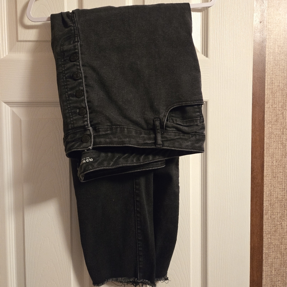 Bottom fly plus size rock star stretch jeans